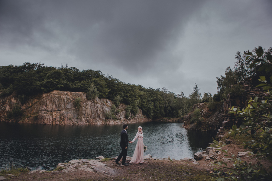 dalby,stenbrott,regn,bröllopsfotograf,skåne,saga,moln