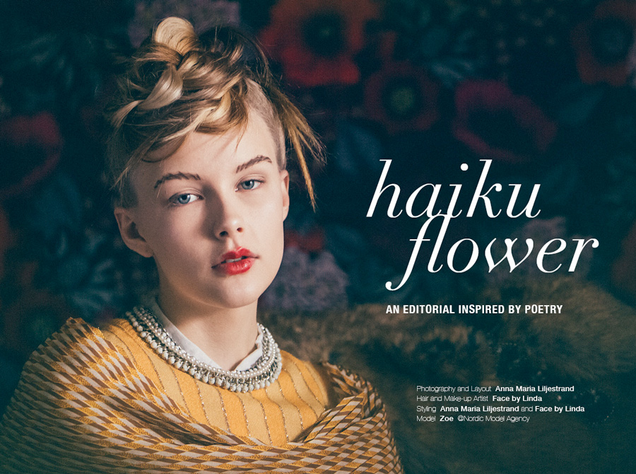 haiku,flower,editorial,malmö